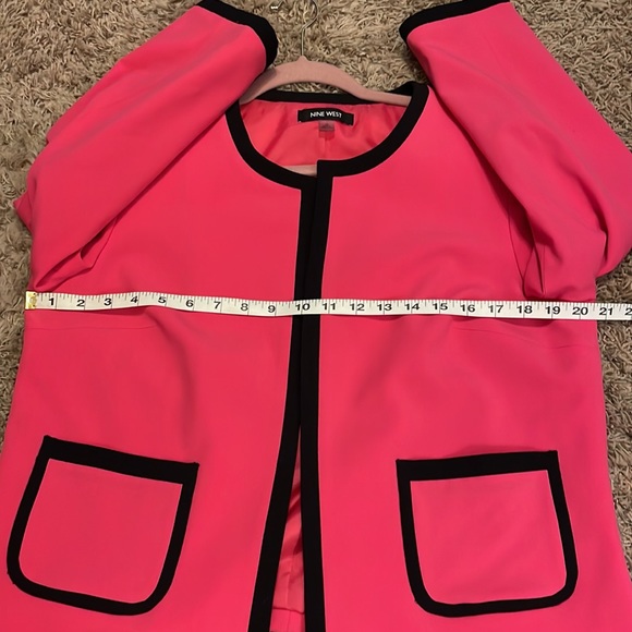 Nine West Hot Pink Blazer - Picture 9 of 10